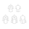Sommer skjorte/bluse  plusmode Simplicity snitmønster 9890