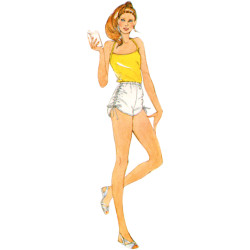 1980ér vintage shorts Simplicity snitmønster 9977 A