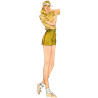 1980ér vintage shorts Simplicity snitmønster 9977 A