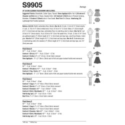 Slaske kanin  m/tøj Simplicity snitmønster 9905 OS