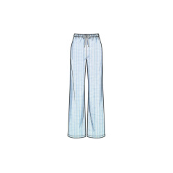 Bukser shorts og bluse Simplicity snitmønster 9928 A  easy