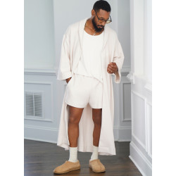 Herretøj badekåbe og shorts Simplicity snitmønster 9931 A