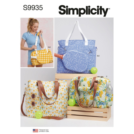 Taske Simplicity snitmønster 9935 OS