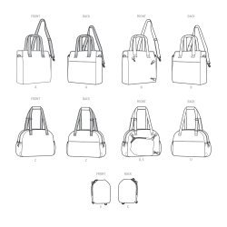 Taske Simplicity snitmønster 9935 OS