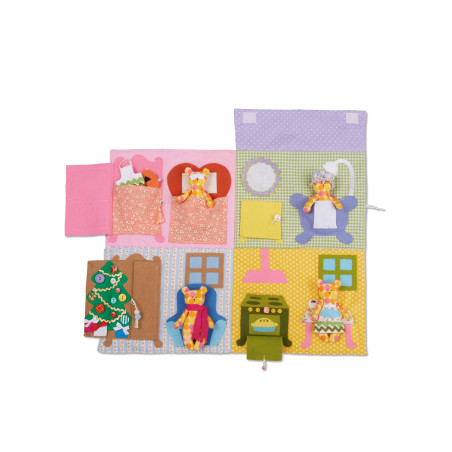 Dukkehus som rygsæk Simplicity snitmønster 9976 Os