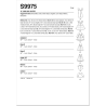 Dukketøj til 46 cm dukke Simplicity snitmønster 9975 Os