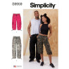 Cargo bukser ham/hende Simplicity snitmønster 9959 A