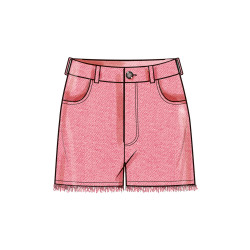 Shorts og lange bukser m/vide ben Simplicity snitmønster 9957
