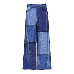 Shorts og lange bukser m/vide ben Simplicity snitmønster 9957
