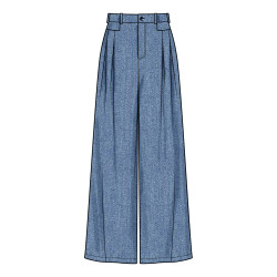 Shorts og lange bukser m/vide ben Simplicity snitmønster 9955
