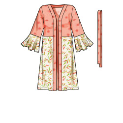 Kaftan plusmode  Simplicity snitmønster S9603