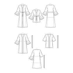 Kaftan plusmode  Simplicity snitmønster S9603