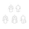 Sommer skjorte/bluse Simplicity snitmønster 9889