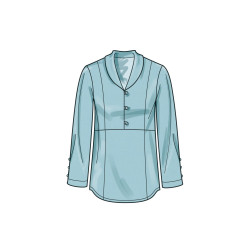 Sommer skjorte/bluse Simplicity snitmønster 9889