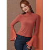 Bluse m/høj hals Simplicity snitmønster S3003