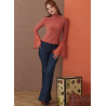 Bluse m/høj hals Simplicity snitmønster S3003