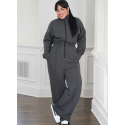 Jumpsuit heldragt også plusmode  Simplicity snitmønster S3011