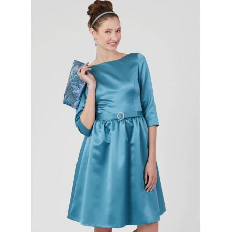 Kjole m/bælte  New look snitmønster  N6786