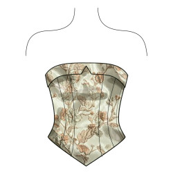 Corsage bukser og nederdel New look snitmønster N6787