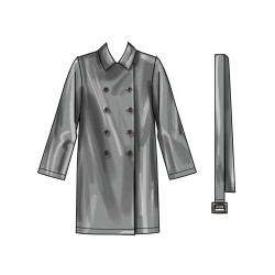 Trench Coat  New Look snitmønster N6788