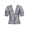 Kort  jakke New look snitmønster N6789