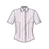 Skjortebluse Nes look snitmønster N6790