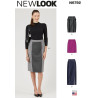 Nederdel New look snitmønster N6792 easy
