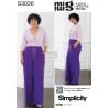 Lange bukser Simplicity snitmønster S 3036