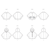 Ponchos m/hætte Simplicity snitmønster S3043