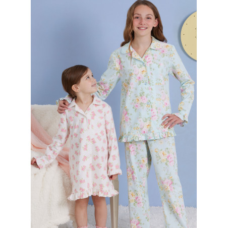 Pyjamas/hjemmesæt Simplicity snitmønster S3045