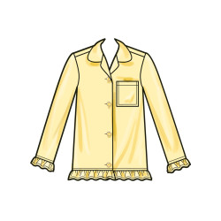 Pyjamas/hjemmesæt Simplicity snitmønster S3045