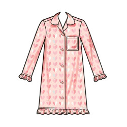 Pyjamas/hjemmesæt Simplicity snitmønster S3045