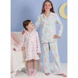 Pyjamas/hjemmesæt Simplicity snitmønster S3045