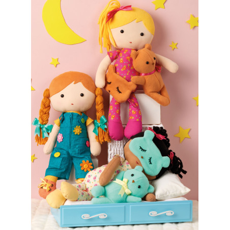 Slaskedukke m/tøj Simplicity snitmønster S 3053 OS