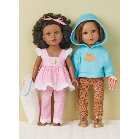 Dukketøj til 45,5 cm dukke Simplicity snitmønster S 3059 OS