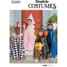 Kostume/udklædning  børn Simplicity snitmønster S 3061A