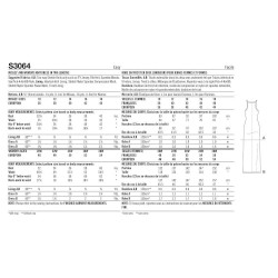 Kjole Mimi g Style Simplicity snitmønster S3064