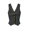 vest med bar ryg Simplicity snitmønster S3067