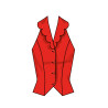 vest med bar ryg Simplicity snitmønster S3067