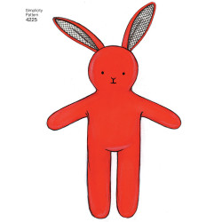 Babytæppe og pude snitmønster Simplicity snitmønster 4225