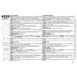 Babytæppe og pude snitmønster Simplicity snitmønster 4225