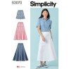 Nederdel Simplicity snitmønster S3070