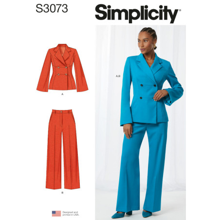 Simplicity snitmønster S3073