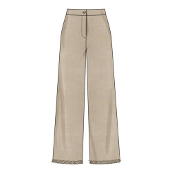 Kort jakke, bukser og shorts Simplicity snitmønster S3074