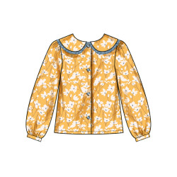 Pige bluse Simplicity snitmønster S3077