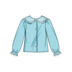Pige bluse Simplicity snitmønster S3077