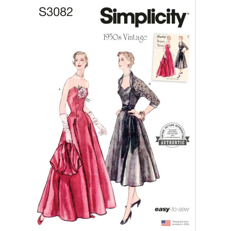 Simplicity snitmønster S3082