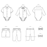 Babytøj drengetøj Simplicity snitmønster S3079
