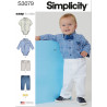 Babytøj drengetøj Simplicity snitmønster S3079