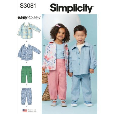 Simplicity snitmønster S3081